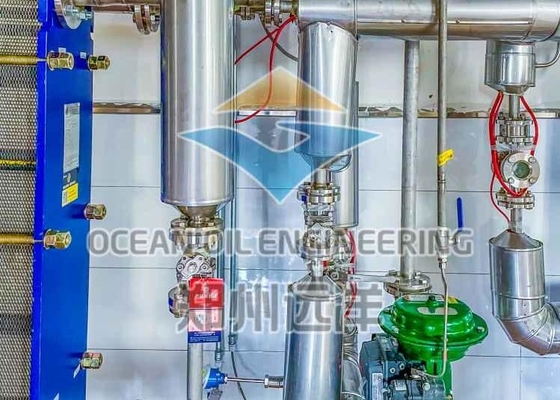 ISO9001 Automatische plantaardige olieraffinage-installatie 304 500TPD voor maïskiemolie