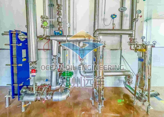 220V / 380V klein de MachineKoolstofstaal van de Olieraffinage voor Eetbare Olie