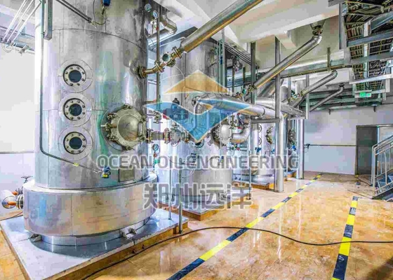 Automatische op maat gemaakte biodieselapparatuur 380V voor destillatie en esterificatie van vetzuren