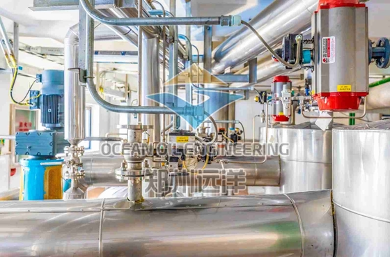 Waterkoeling Extractie-installatie voor eetbare oliën voor maaltijd Verdere verwerking 30-1500 ton