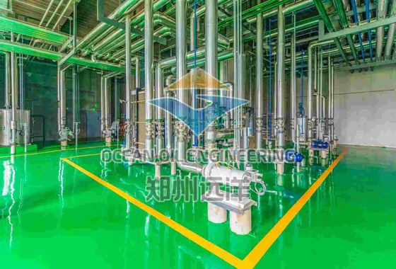 Continuous Edible Oil Refinery Plant 10-5000 TPD Capaciteit en efficiënte prestaties