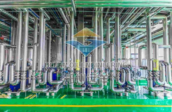 Geavanceerde technologie Ruwe olie raffinaderij machine 5000 TPD 440V Met volledig automatisch