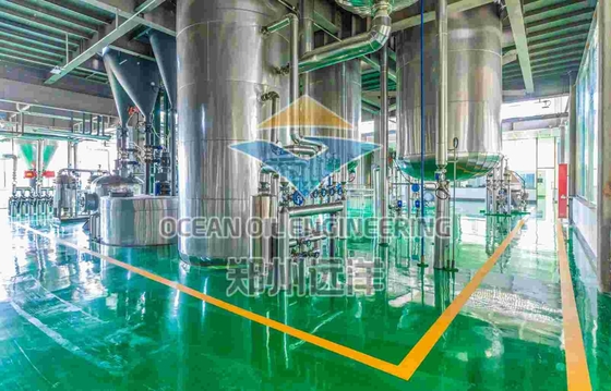 SS304 Rotatie olie-extractie-installatie water koeling verwerking vereenvoudigd