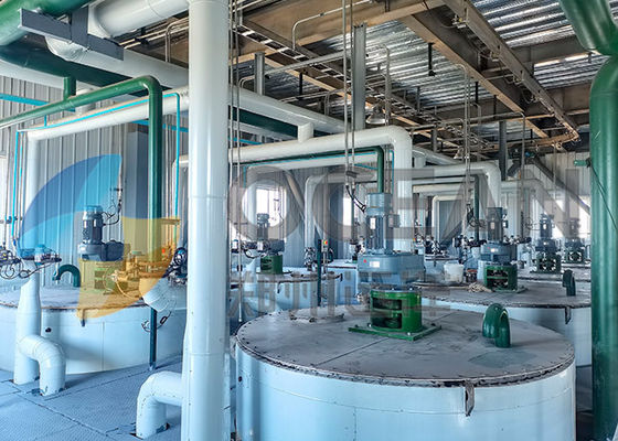 Gepatenteerde de Raffinaderijinstallatie van de Technologie Eetbare Olie het Mengen Oliehoudende Zaden