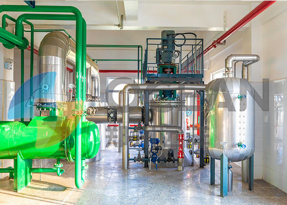 200-500TPD van de de Raffinaderijinstallatie van de zonnebloemolie Kleinschalige de Olieraffinaderij