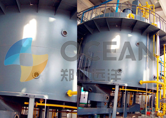 Roteer van de de Zemelen Oplosbare Installatie van de Trekkerrijst Eenvoudige de Structuur Volledige Extractie