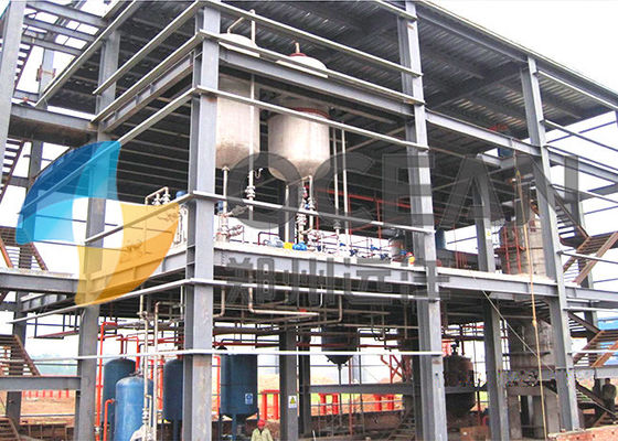 30-1500 ton van de de Extractieinstallatie van de Sojaolie Tafelolie 3D Ontwerp
