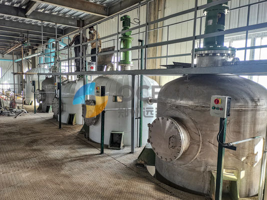 Gepatenteerde de Raffinaderijinstallatie van de Technologie Eetbare Olie Plantaardige het Mengen Oliehoudende Zaden