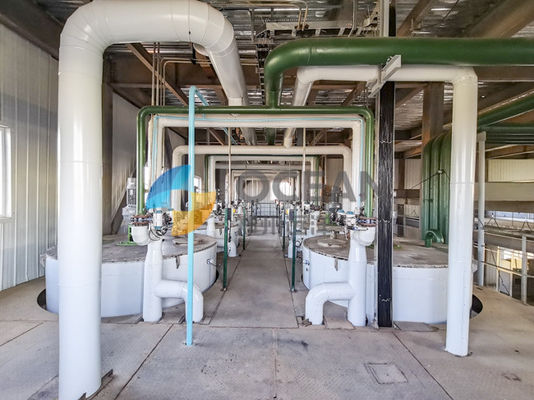 1000-1500T / De Raffinaderijinstallatie 380V 440V van de dag Kleine Eetbare Olie