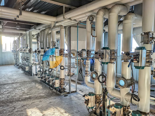 Volledig automatische Chemische Raffinage van Eetbare Olie 1000-1500 Ton van /dag