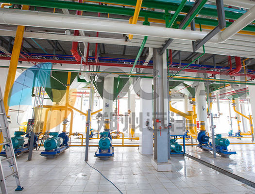 Sojaolie die het Materiaaloem 40HQ uitlogen van de Eetbare Olieextractie