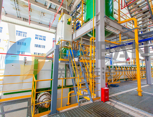 100TPD de Installatie Automatische Oplosbare Extractie van de eetbare Olieextractie