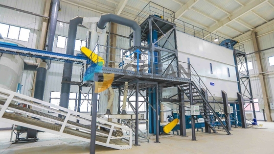 OEM Chemische de Installatieverwerking Aangepaste Temperatuur van de Eetbare Olievoorbehandeling