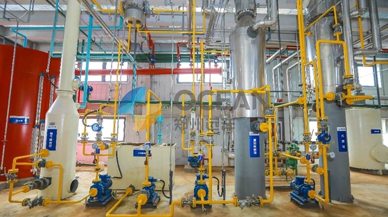 Kokende de Installatie1500tpd OEM van de Plantaardige olieraffinaderij Energie - besparing