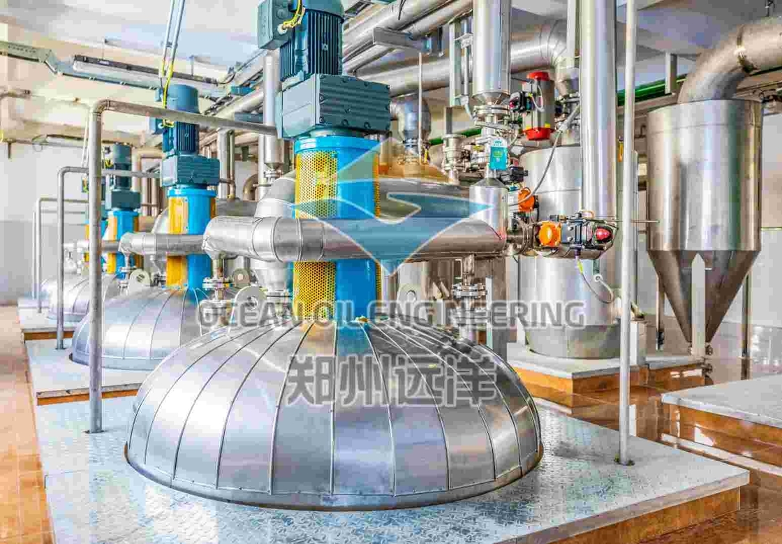 Teesaad Eetbare olie raffinaderij Plant Continuous 3 Phase 220V/380V 10-5000 TPD